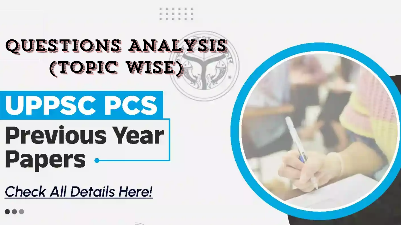 Topic-Wise Analysis of Previous Years' UPPSC Prelims Questions